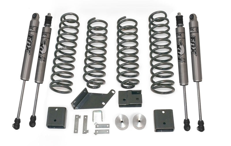 MaxTrac 3in Coil Lift Kit w/ Fox Shocks: Fits Most Jeep Wrangler Models (2007-2018)