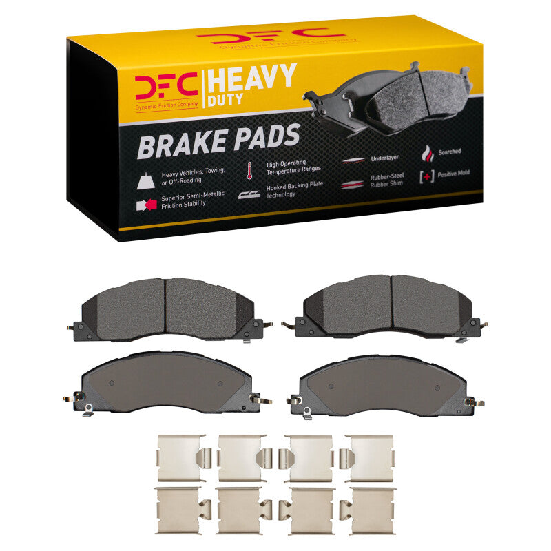 DFC Heavy Duty Front Brake Pads and Hardware Kit | Ram 2500/3500 (11-18) (1214-1399-01)