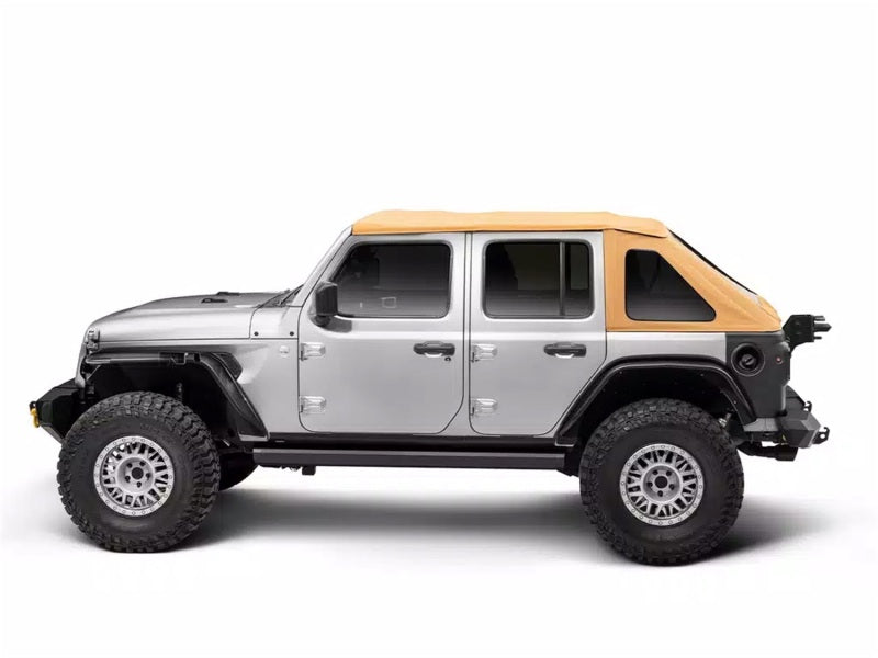 Rugged Ridge Voyager Frameless Soft Top (REAR): Jeep Wrangler (07-18)