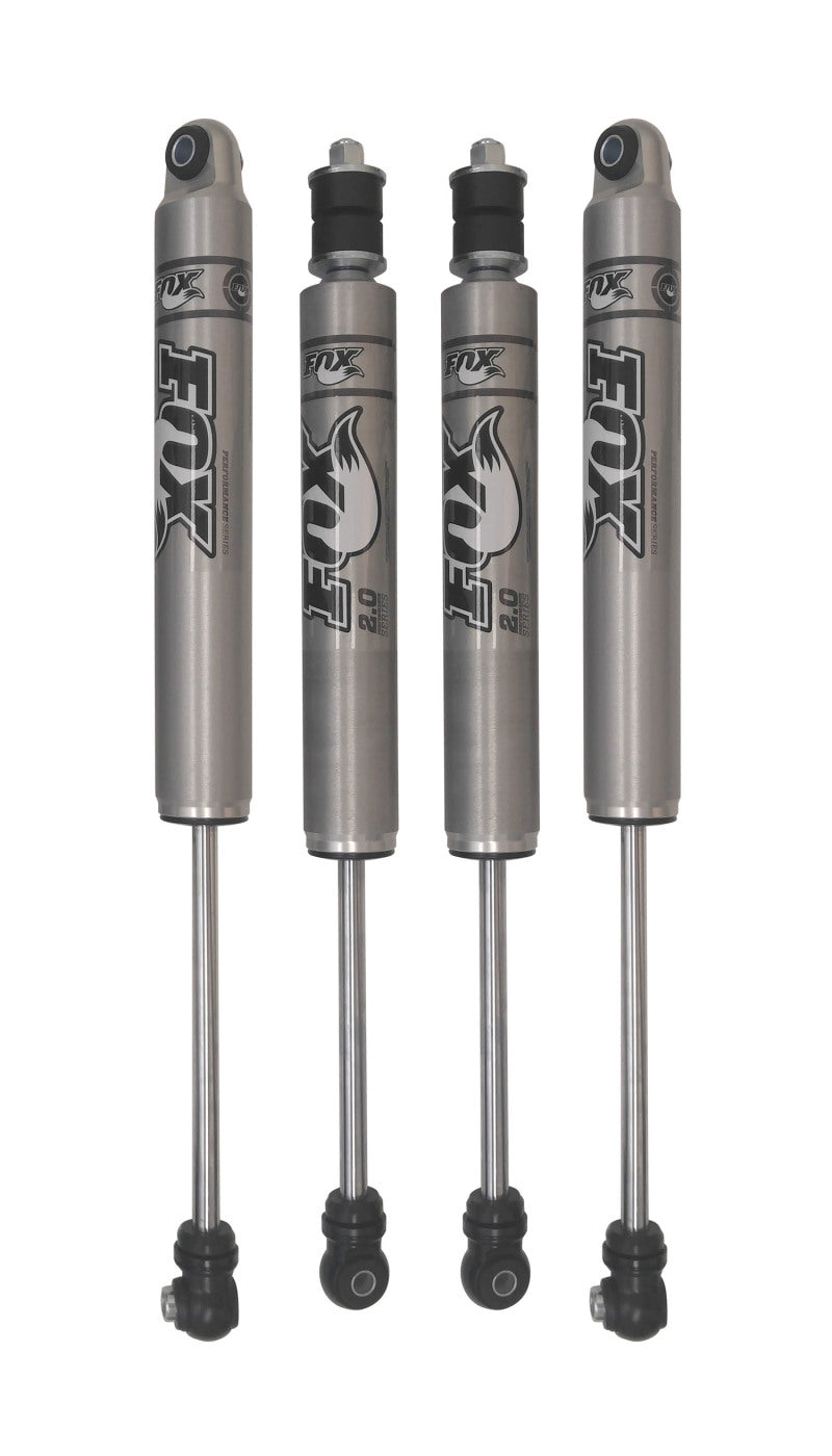 Maxtrac 3in F&R FOX 2.0 Hi-Perf Shock Absorbers: Jeep Wrangler (07-18) / Grand Cherokee (05-10)
