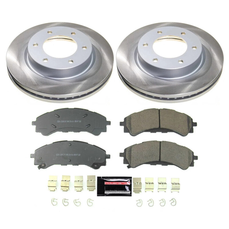 PowerStop Rotor Kit | 2019–2022 Ford Ranger (SC8413)