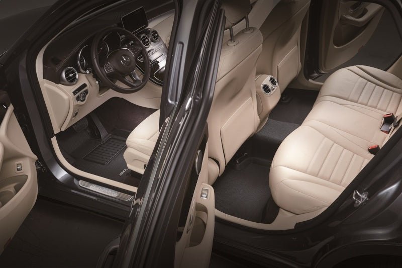 3D MAXpider Kagu Black Floor Mats 1st/2nd Row - 2021+ Ford Bronco 4 DR Floor Mats offroad accessory | Iron Ridge Offroad