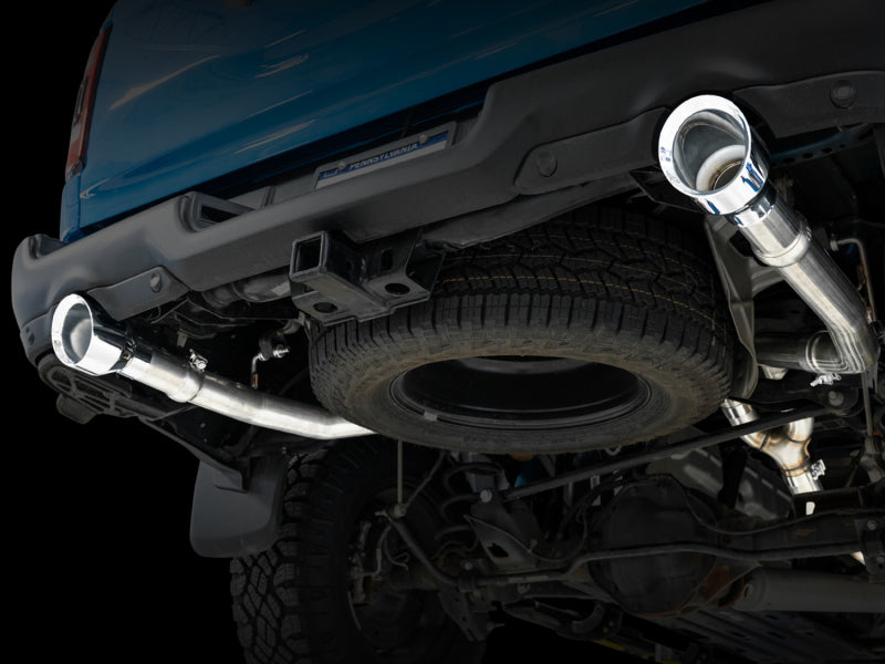 AWE 0FG Dual Rear Exit Catback Exhaust Chrome Silver Tips (REAR): Dodge & RAM Classic 1500 5.7L 2009-21