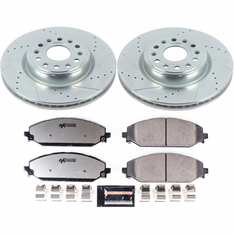 PowerStop Z36 Brake Kit (FRONT): Ram 1500 2019-2024
