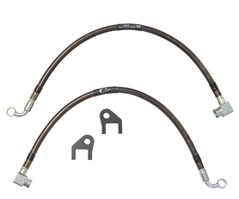 Carli Stainless Steel Braided Front Brake Line Kit: Fits Most Ram 1500 Models (2019-2024)