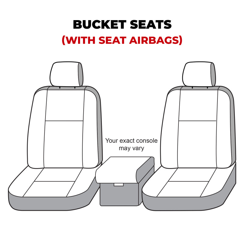 Covercraft SeatSaver Custom Front Row Seat Covers | Dodge Ram 1500/2500/3500 (09-18) (SSC2459CAGY)