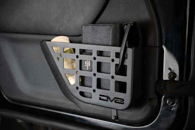 DV8 Offroad Slim Front Door Molle Pockets | Jeep Wrangler JK (07-18) (MPJK-07)