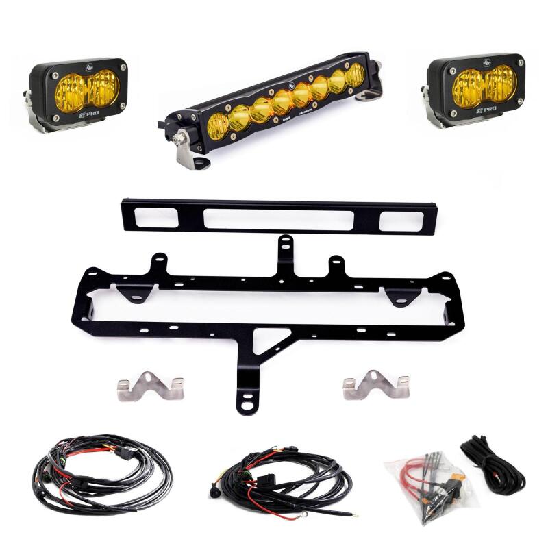 Baja Designs 10in. S8/S2 Pro Grille Kit | Toyota Tacoma (24-26) (BAJ448261)