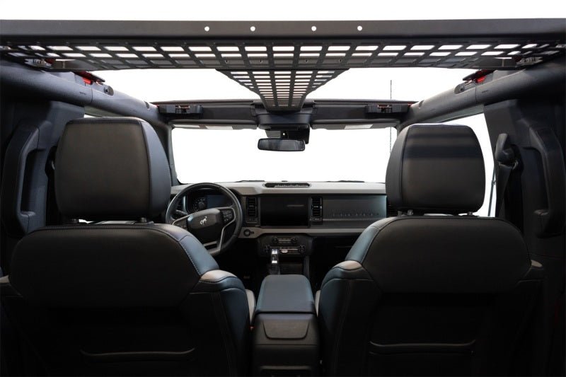 Addictive Desert Designs 2021+ Ford Bronco Overhead Molle Panels Interior Styling offroad accessory | Iron Ridge Offroad