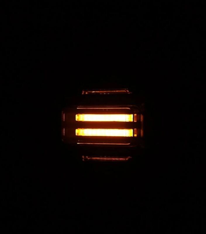 AlphaRex Nova - Series Prismatic LED Tail Lights (Black) for 2021 - 2026 Ford Bronco Bronco Lighting offroad accessory | Iron Ridge Offroad