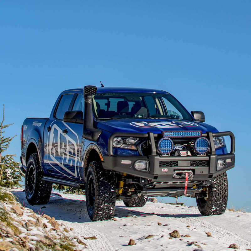 ARB Summit Bar Kit Textured Black Integrit Ford Ranger 19On (Fit Kit NOT Included) Bumpers offroad accessory | Iron Ridge Offroad