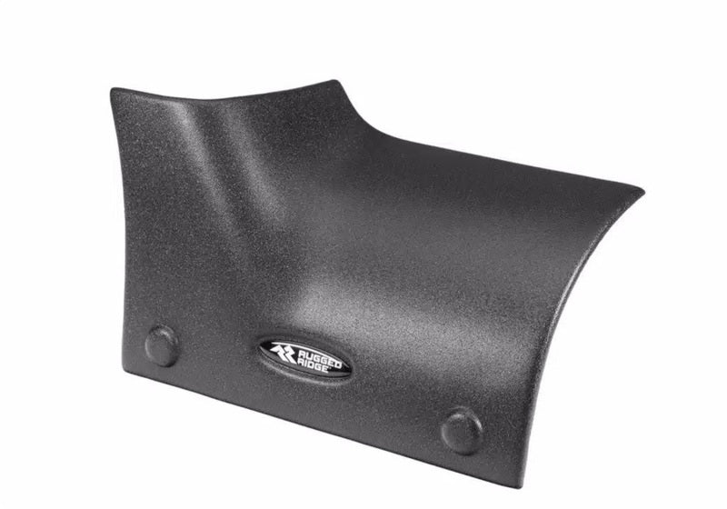 Rugged Ridge UV-Treated Thermoplastic Cowl Cover Pair: Jeep Wrangler / Gladiator (07-26) - Black