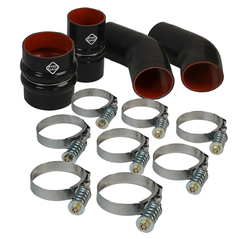 BD Diesel 13-18 RAM 2500/3500/4500/5500 6.7L Cummins Intercooler Hose & Clamp Kit | RAM 2500/3500/4500/5500 (1045218)