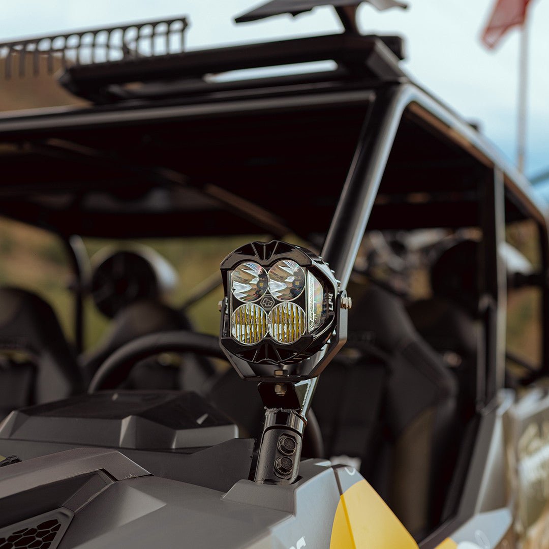 Baja Designs LP4 Amber Pro Driving/Combo LED - Single Lights offroad accessory | Iron Ridge Offroad
