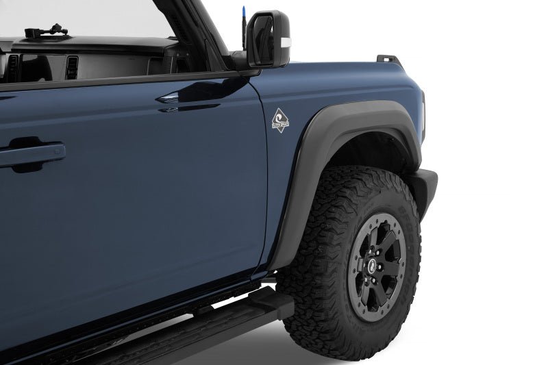 Bestop Fender Flares - 2021+ Ford Bronco 2 DR Exterior Styling offroad accessory | Iron Ridge Offroad
