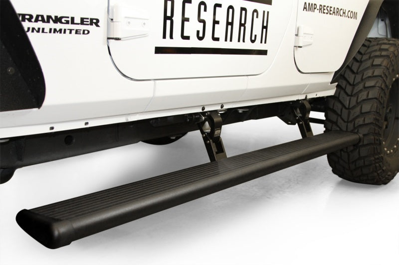 AMP Research Black PowerStep: Jeep Gladiator 2020-2024