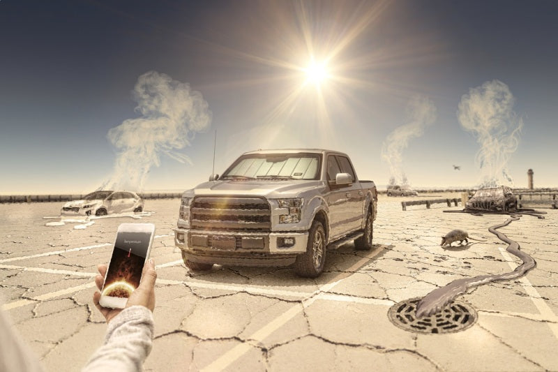 Husky Liners Custom Fit Sunshade | Ford F-150 (15-17, 18-20, 21-23, 24-26) / Lightning (22-26)