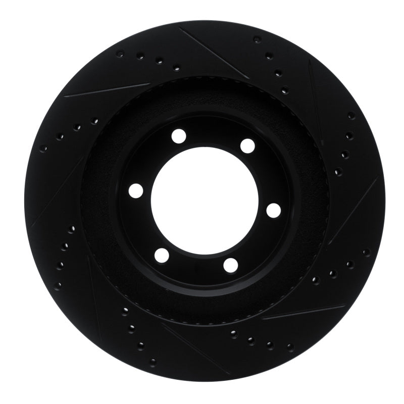 R1 03-09 Lexus GX470 Front Drilled & Slotted Brake Rotor | Toyota 4Runner (06-09) (ECB-76126L)