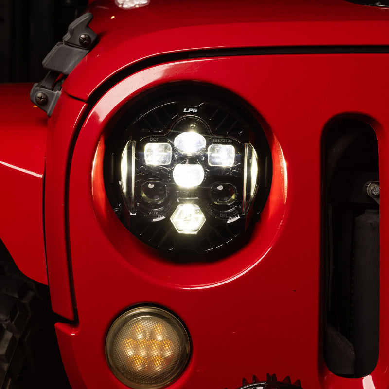 Baja Designs LP6 LED Headlight Kit: Jeep Wrangler (07-18) - Clear