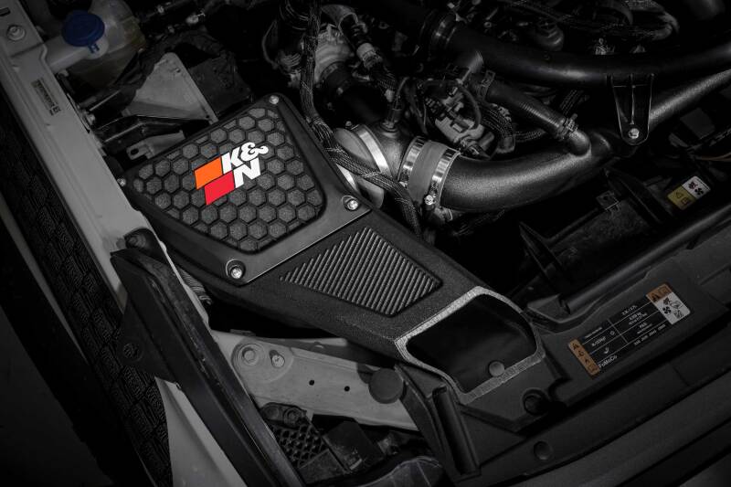 K&N Engineering 63 - 2619 AirCharger Cold Air Intake System for 2021 - 2023 Ford Bronco V6 - 2.7L Air Intake Systems offroad accessory | Iron Ridge Offroad