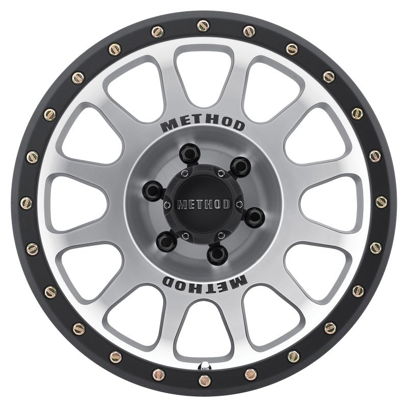 Method Wheels MR305 NV Matte Black Machined 17x8.5 ET0 Offset 6x135 Bolt Pattern Wheels offroad accessory | Iron Ridge Offroad