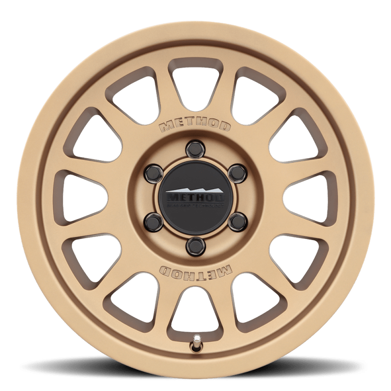 Method Wheels MR703 Bronze 17x8.5 ET0 Offset 6x135 Bolt Pattern Wheels offroad accessory | Iron Ridge Offroad
