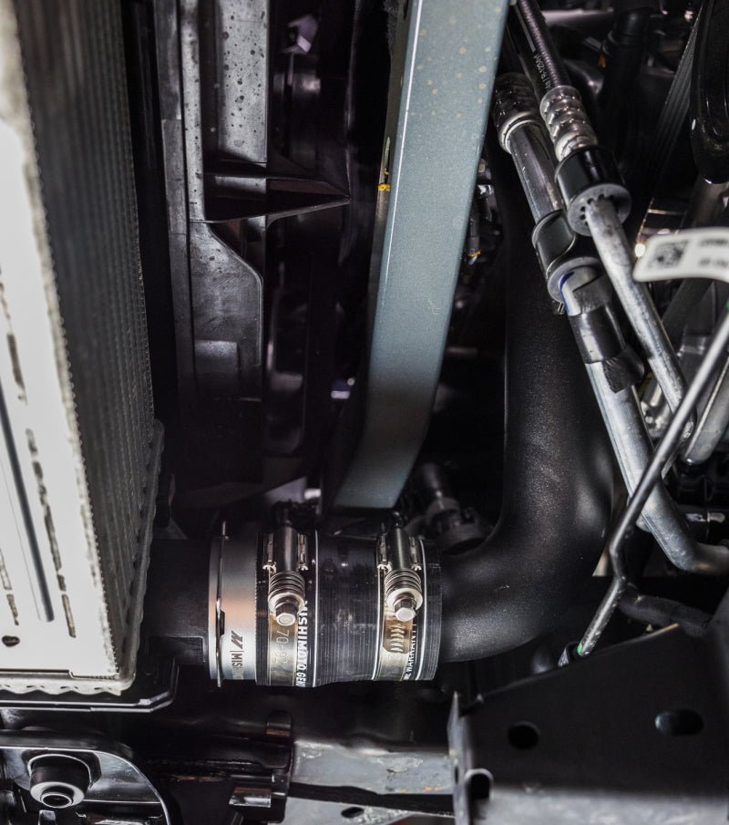 Mishimoto Performance Intercooler Pipe Kit Micro Wrinkle Black - 2021+ Ford Bronco 2.3L Forced Induction offroad accessory | Iron Ridge Offroad