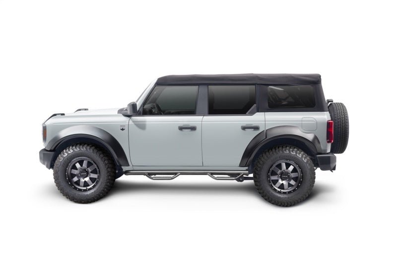 N - Fab Nerf Step Full Length - 2021+ Ford Bronco 2DR Nerf Bars & Running Boards offroad accessory | Iron Ridge Offroad