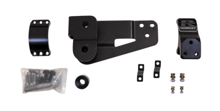 ReadyLIFT Heavy Duty Track Bar Relocation Bracket - 2021+ Ford Bronco Suspension offroad accessory | Iron Ridge Offroad