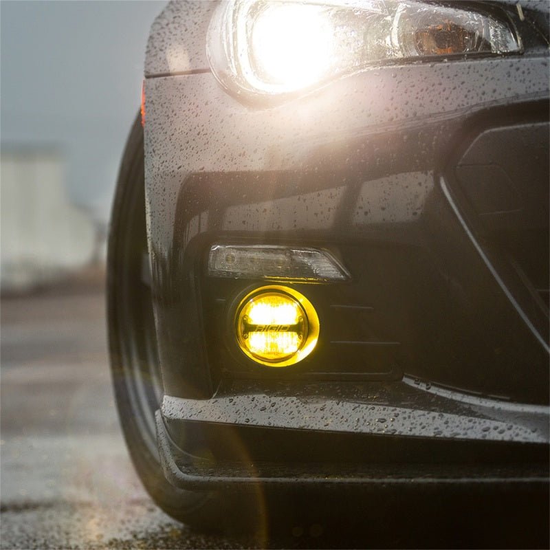 Rigid Industries 360 - Series 4in LED SAE J583 Fog Light - Selective Yellow (Pair) Lights offroad accessory | Iron Ridge Offroad