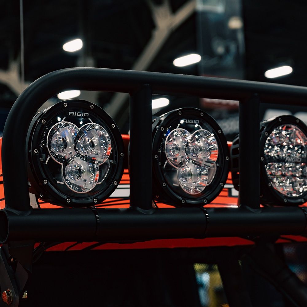 Rigid Industries 360 - Series Laser Optic 6 in Amber Backlight - Pair Lights offroad accessory | Iron Ridge Offroad