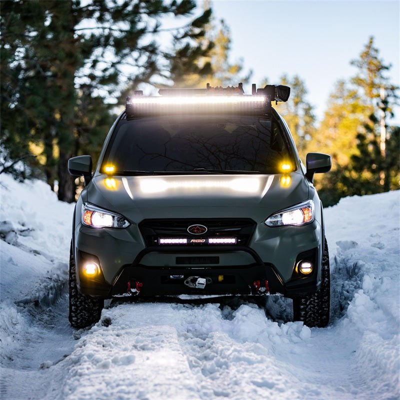 Rigid Industries 360 - Series SAE Fog Yellow/White Pair Lights offroad accessory | Iron Ridge Offroad
