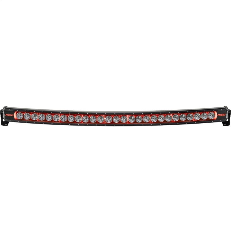 Rigid Industries Radiance+ Curved 50in. RGBW Light Bar Lights offroad accessory | Iron Ridge Offroad