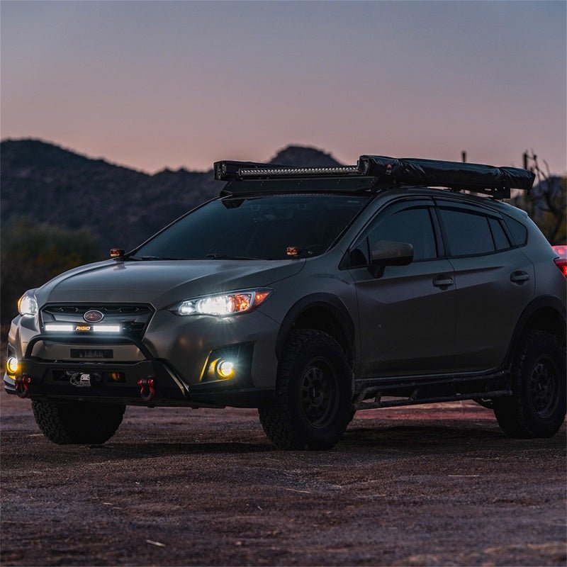 Rigid Industries SR - Series 20in SAE Driving Light Amber Lights offroad accessory | Iron Ridge Offroad