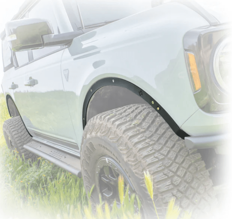 Turn Offroad Fender Deletes for 2021+ Ford Bronco – Enhance Offroad Appearance and Performance Exterior Styling offroad accessory | Iron Ridge Offroad