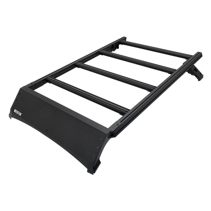 Westin Mesa Roof Rack Textured Black - 2021+ Ford Bronco 2 DR Roofs & Roof Accessories offroad accessory | Iron Ridge Offroad