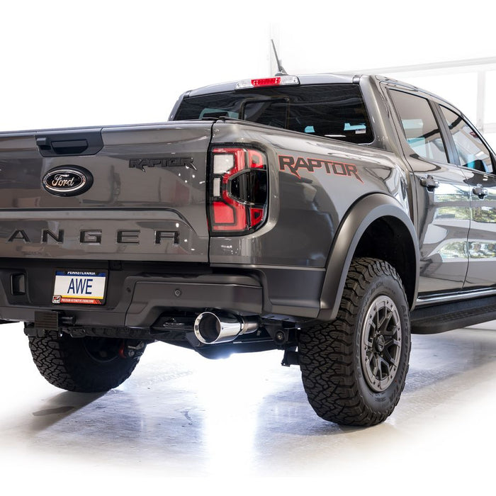 AWE Ranger Raptor Exhaust: Tips vs. BashGuards - Iron Ridge Offroad