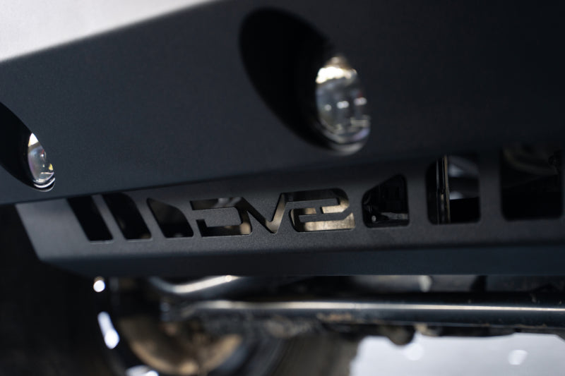 DV8 Offroad Front Bumper Sway-Bar Disconnect Motor Skid Plate | Jeep Wrangler JL (18-25) / Gladiator JT (20-25) (SPJL-02)