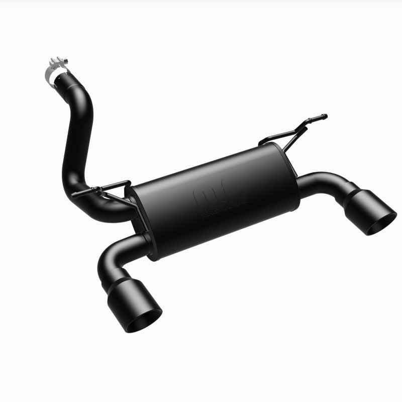 MagnaFlow Street Series Axle-Back Perf Exhaust Dual Black Tips (REAR): Jeep Wrangler JL 2018-2024 2.0/3.6L