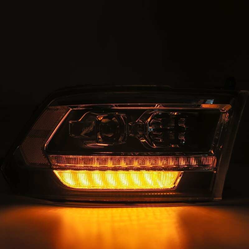 AlphaRex PRO Projector Headlights (Black): Dodge Ram 2009 - 2018