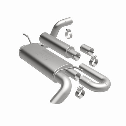 Magnaflow Overland Series Axle-Back Perf Exhaust System (REAR): Jeep Wrangler JL 18-25 2.0L / 3.6L