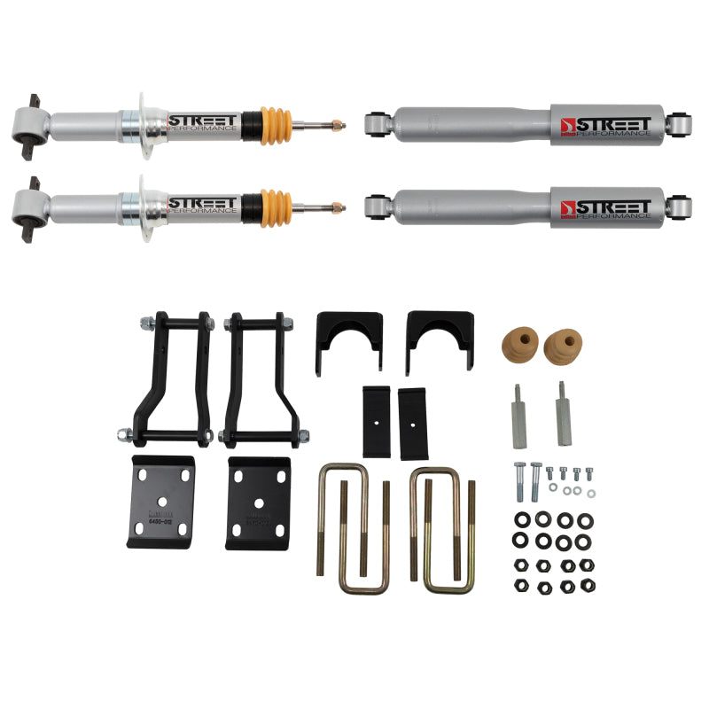 Belltech 2in Front / 4in Rear Lowering Kit | Ford Ranger (19-26) (1044SP)