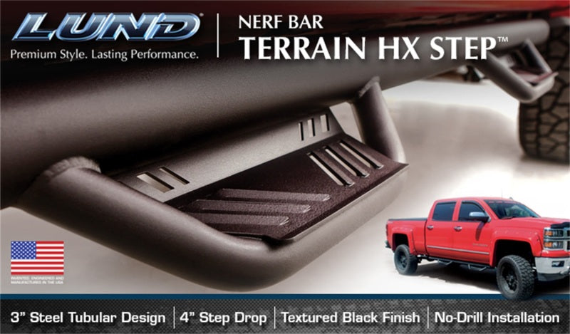 LUND Terrain HX Step Nerf Bars | Ford Ranger (19-26) (34641420)