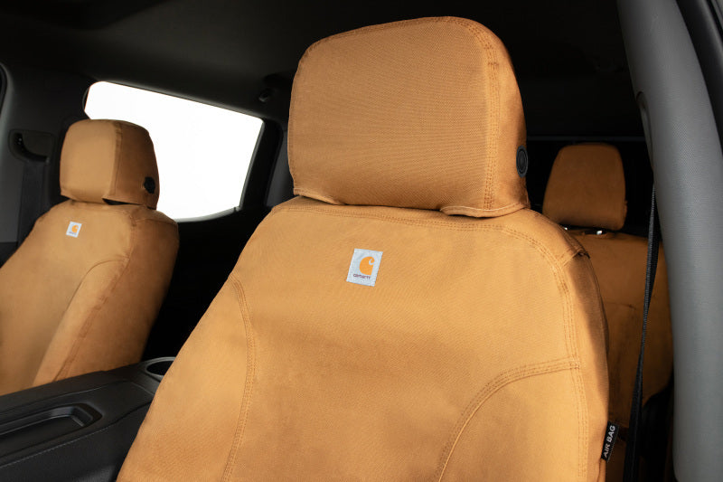 Covercraft Carhartt SeatSaver Custom Front Row Seat Covers | Ram 2500/3500 (19-25) (SSC3484CABN)