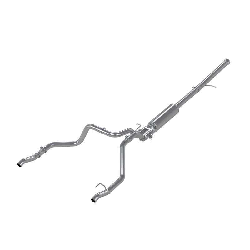 MBRP 2.5in Catback Dual Rear Exit Aluminized Exhaust | Chevy Silverado 1500 6.2L (19+) (S5065AL)