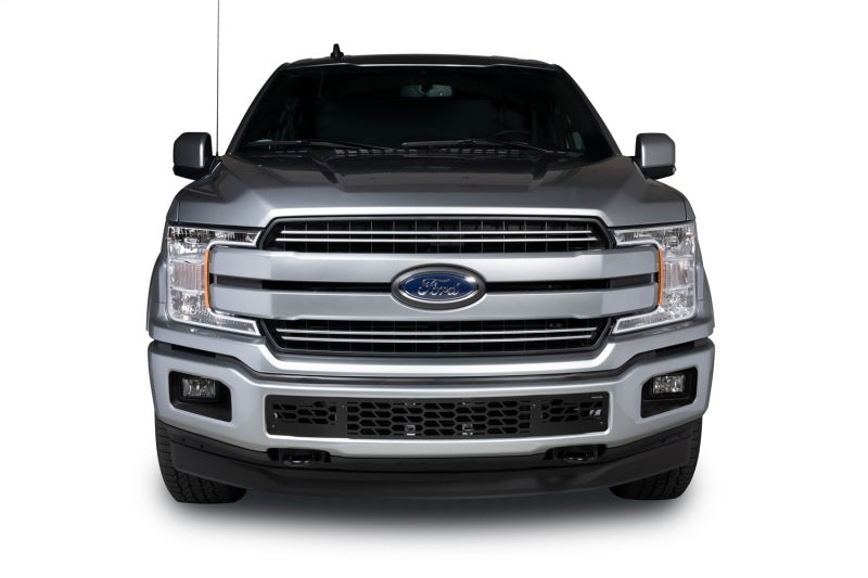 Putco 18-20 Ford F-150 Hex Shield Black Powder Coated Bumper Grille Inserts | Ford F-150 (18-20) / Raptor (17-20) (83161)
