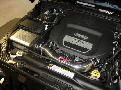 Injen Polished Short Ram Intake w/ Power Flow Box | Jeep Wrangler JK 3.6L V6 (12-13) (PF5003P)