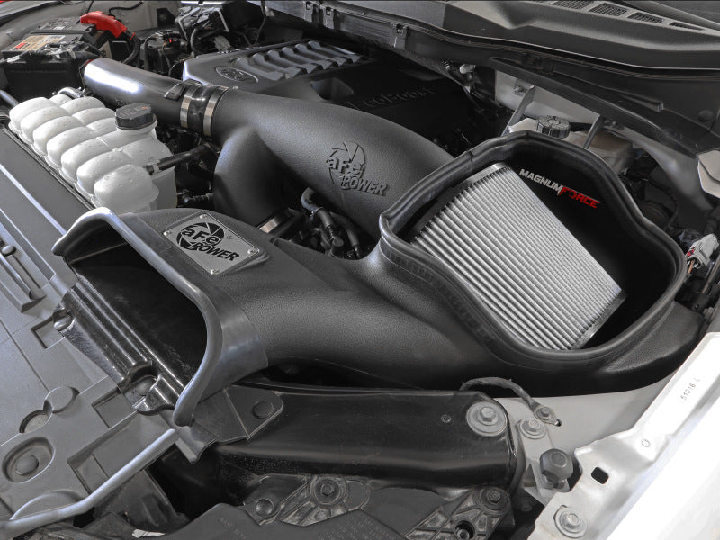aFe POWER Magnum FORCE Stage-2 Pro DRY S Intake | Ford F-150 V6-3.5L (tt) (21-21) (54-13061D)
