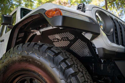 DV8 Offroad Front Inner Fenders | Jeep Wrangler JL / Gladiator JT (18-25) (INFEND-06FB)