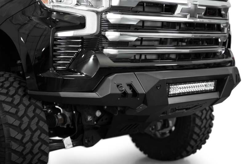 Addictive Desert Designs Black Label Front Bumper | Chevrolet Silverado 1500 (19-26) / Silverado ZR2 (22-26) (F140300010103)